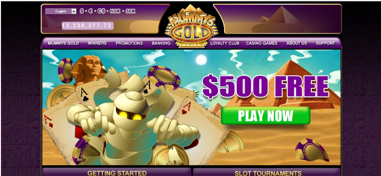 Mummys Gold Casino Scam