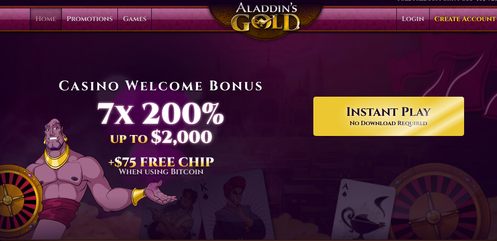 Is Aladdins Gold Casino Legit