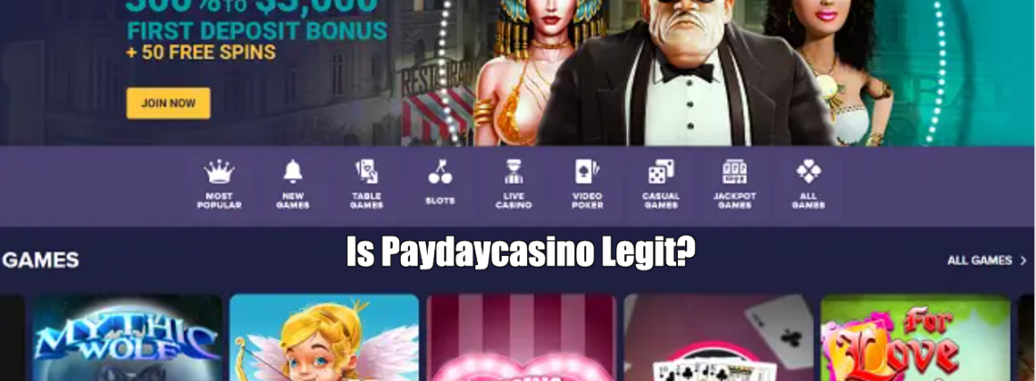 Is Payday Casino Legit and Safe?
